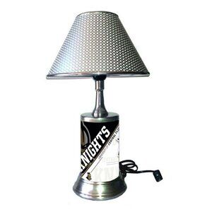 UCF table lamp with chrome finish shade, desk lamp